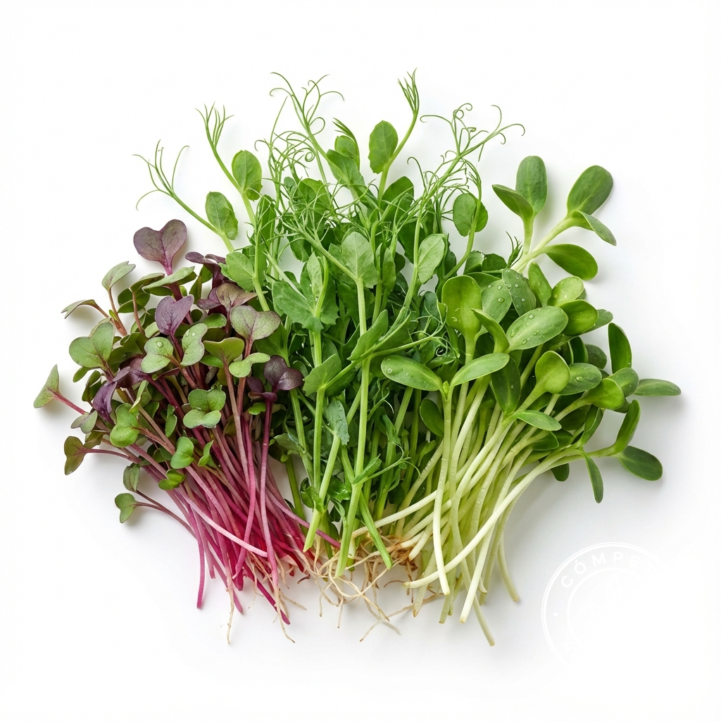 Microgreens Gallery: gen_white_mix_1765013974030.png
